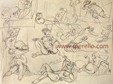 ART_MODERNE_ACTUEL-ARTISTES_PEINTRES21SIECLEXXI_Merello.-Nudes,_nudes._Grafito_sobre_papel.