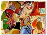 art-moderne-peinture-peintres.-jose-manuel-merello.--nude-and-passion.-mix-media-on-paper