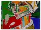 art-moderne-peinture-peintres.merello.-retrato-de-mujer-con-turbante-amarillo-73x54-cm-